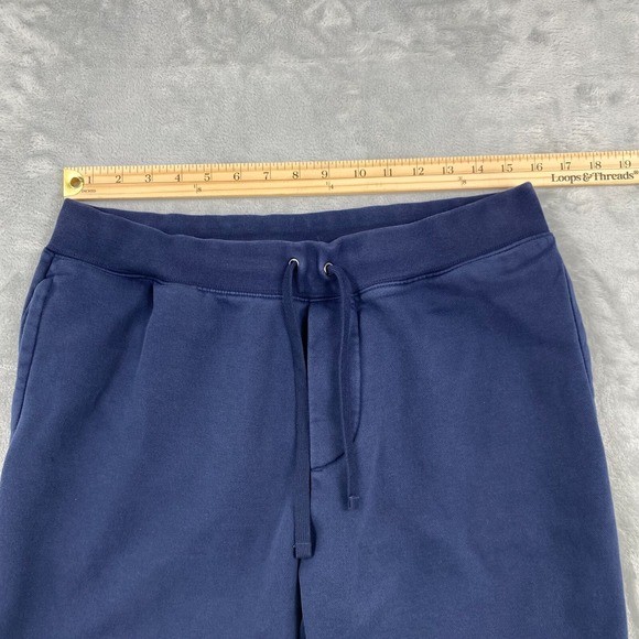 Polo Sport Ralph Lauren Jogger Men's M Red Multi Color block Fleece Pants - Picture 4 of 16